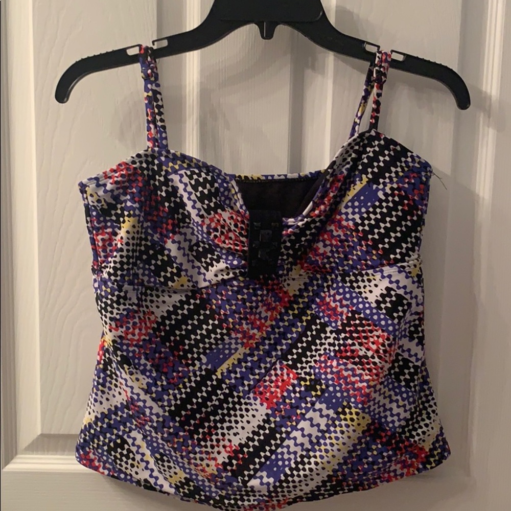 Catalina Multicolored Swim Top